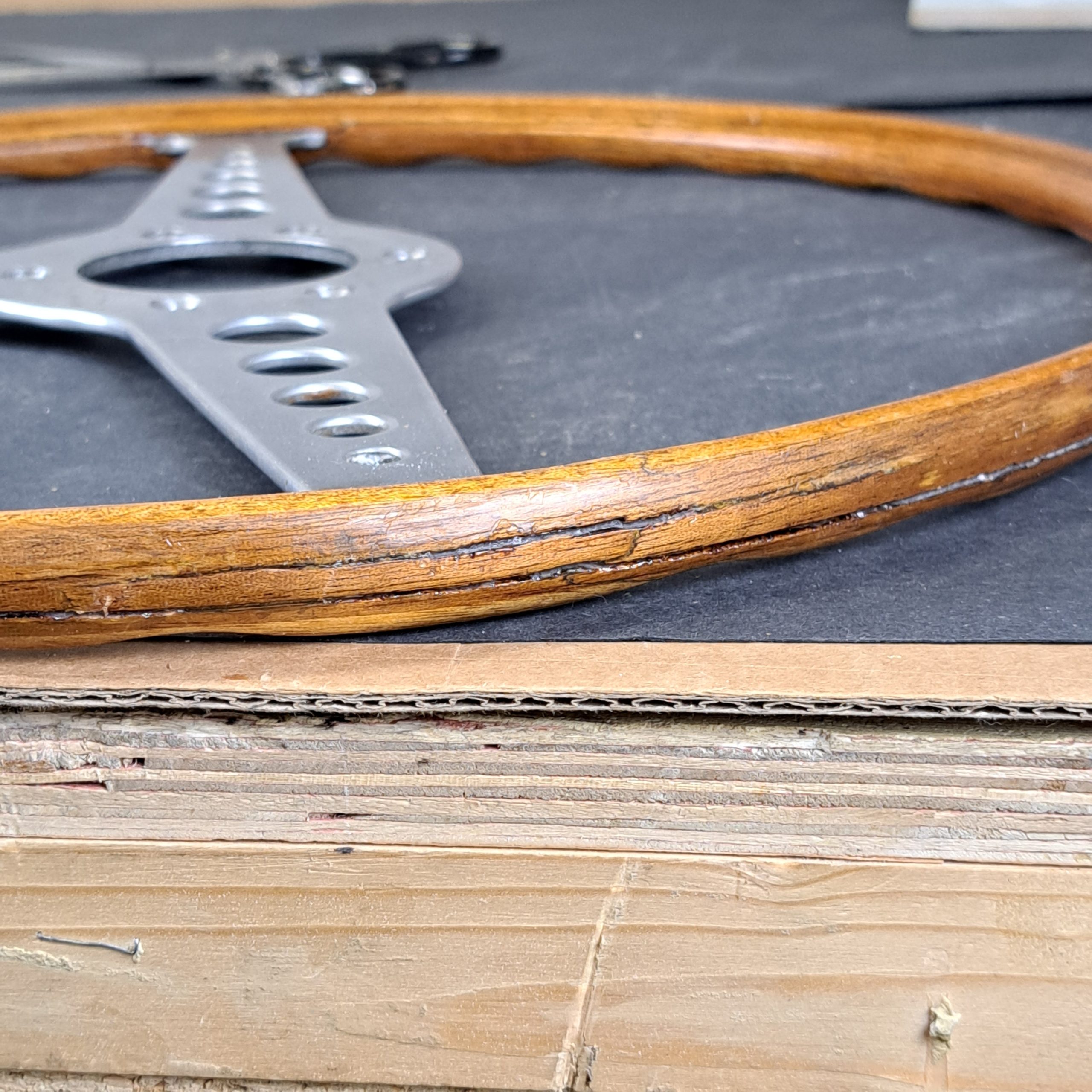 Update on steering wheel restoration