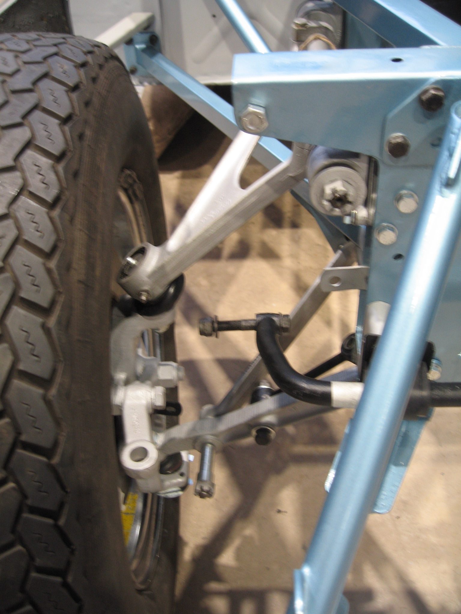 Front suspension rebuild